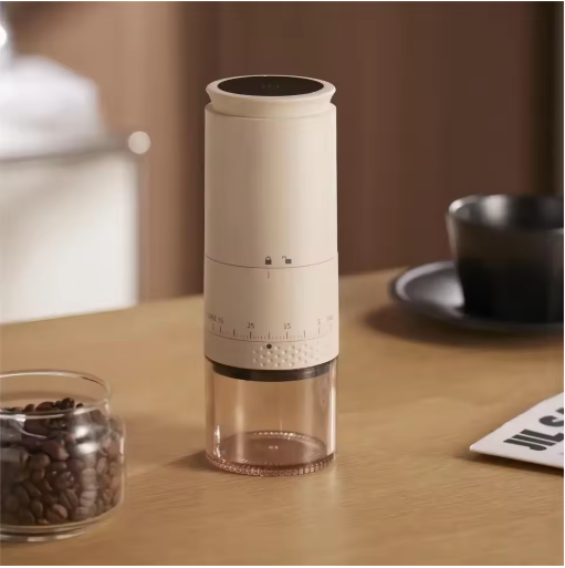 CoffGris Portable Electric Coffee Grinder with Ceramic Burr