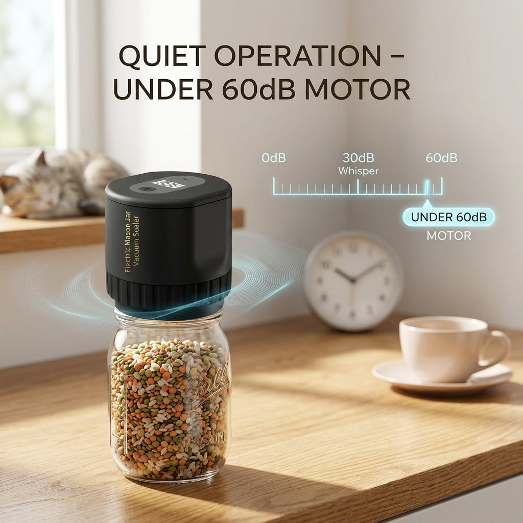 CoasNist Automatic Mason Jar Sealer for Food Preservation