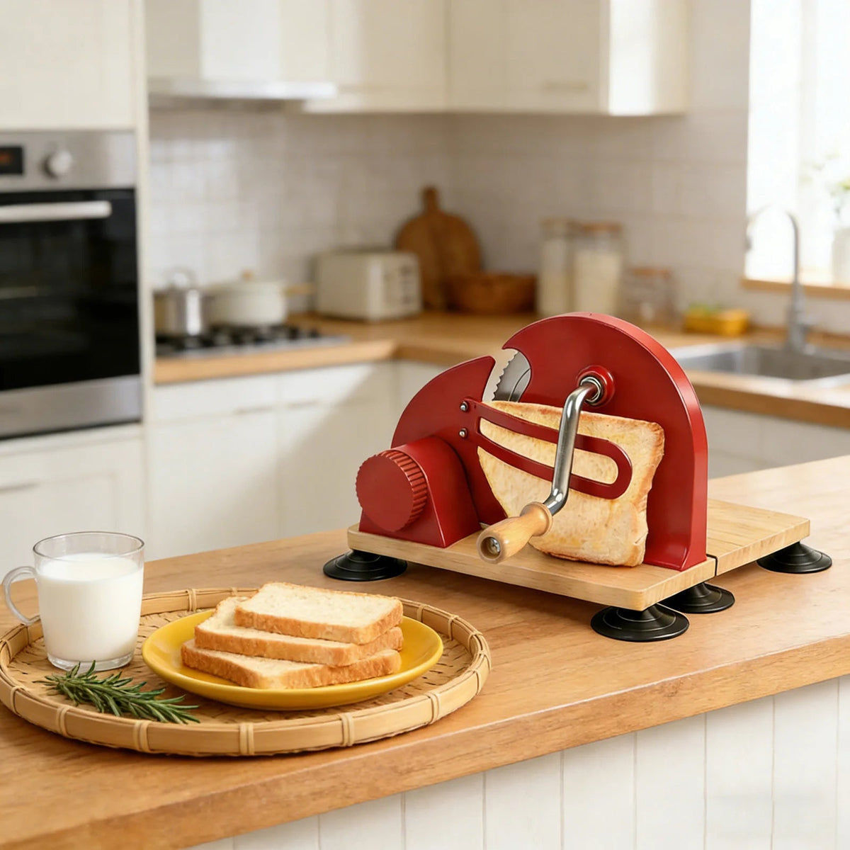 BreadiCut Sourdough Bread Slicer | Precision Adjustable Bread Cutter