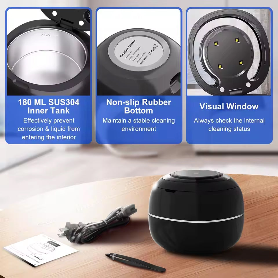 MinCleanx - Professional Ultrasonic Cleaner