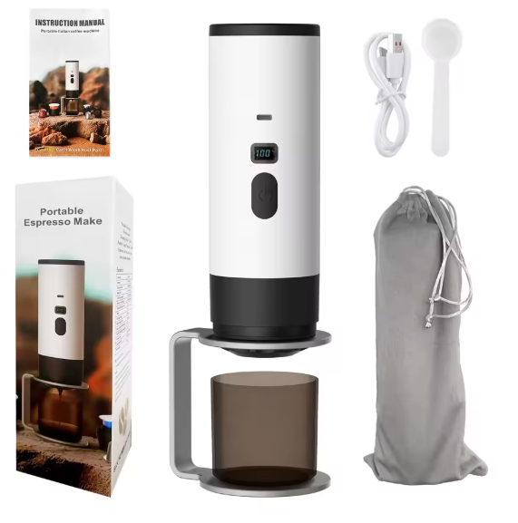 DreMilvo Wireless 15Bar Portable Coffee Machine