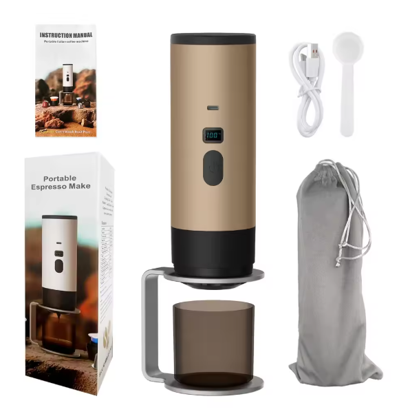 DreMilvo Wireless 15Bar Portable Coffee Machine