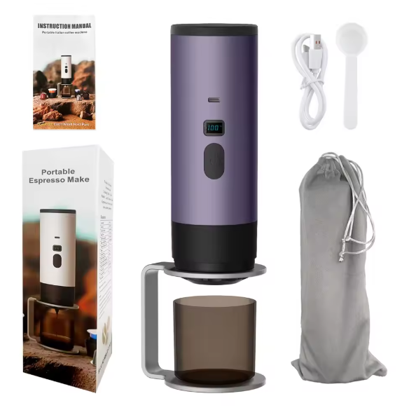 DreMilvo Wireless 15Bar Portable Coffee Machine