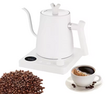 NisFlume Electric Gooseneck Kettle with Temperature Control & 304 Stainless Steel