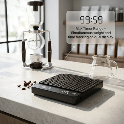 BevosFam Precision Coffee Scale with Timer