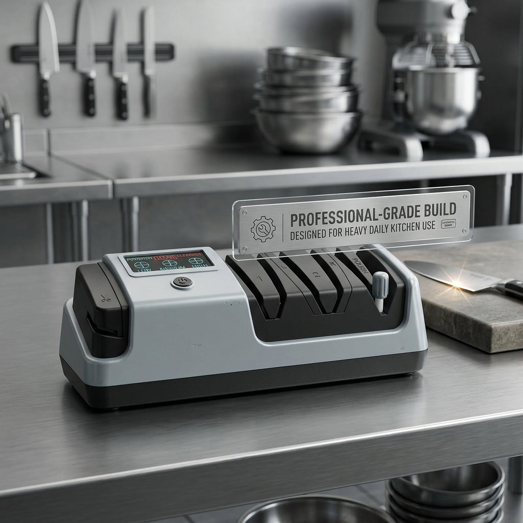 NoxPerfi 3-Speed Professional Electric Knife Sharpener – Chefioz