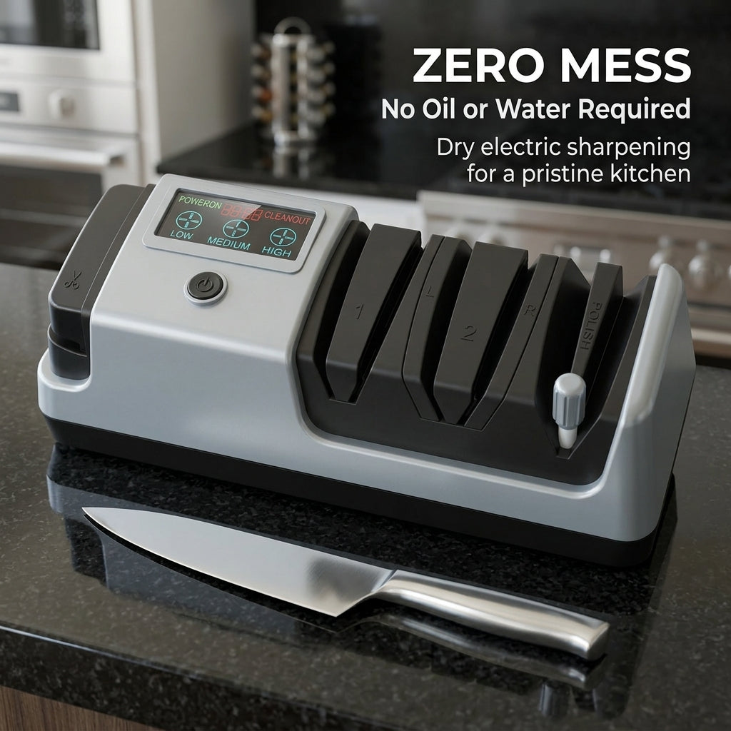 NoxPerfi 3-Speed Professional Electric Knife Sharpener – Chefioz
