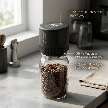 JaryLeki Electric Mason Jar Sealer for Food Preservation