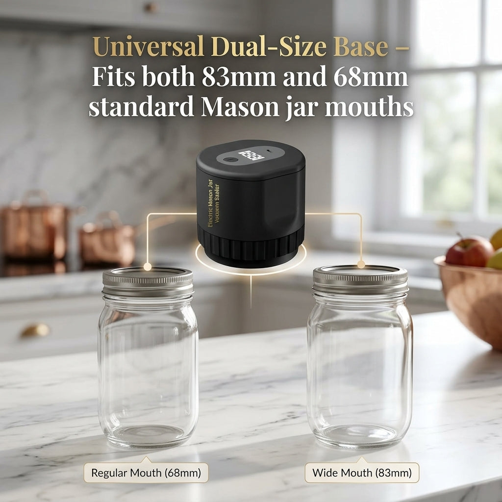 JaryLeki Electric Mason Jar Sealer for Food Preservation