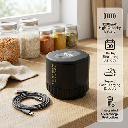 JaryLeki Electric Mason Jar Sealer for Food Preservation