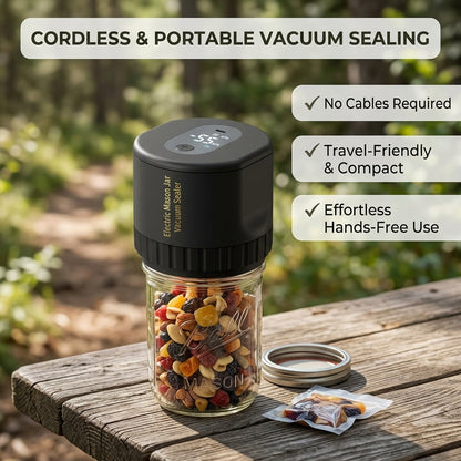 JaryLeki Electric Mason Jar Sealer for Food Preservation