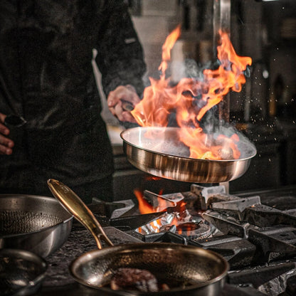 Tossenium Pure Titanium Non-Stick Hammered Cookware Pan