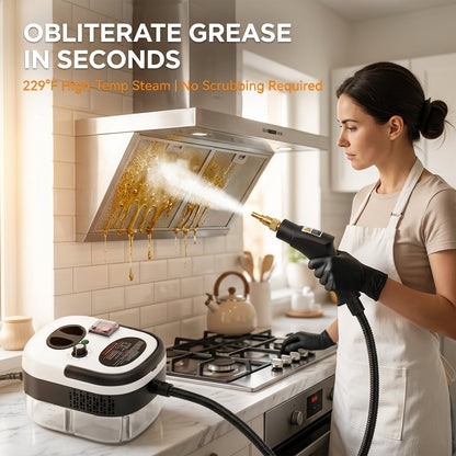 Steam Cleaner 2500W High Temp & Pressure SteamPuci
