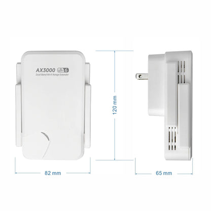 AcessOzi 3000Mbps WiFi 6 Extender for Home