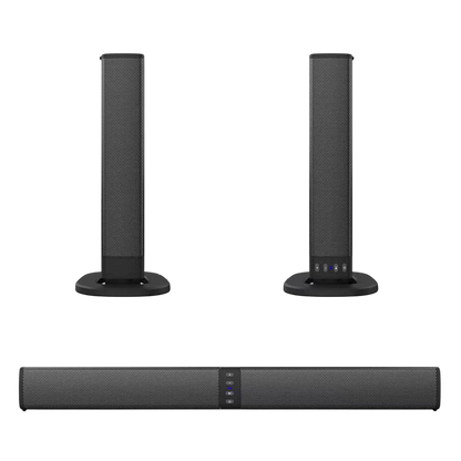 BariSovix 4-Speaker Surround Soundbar with Subwoofer