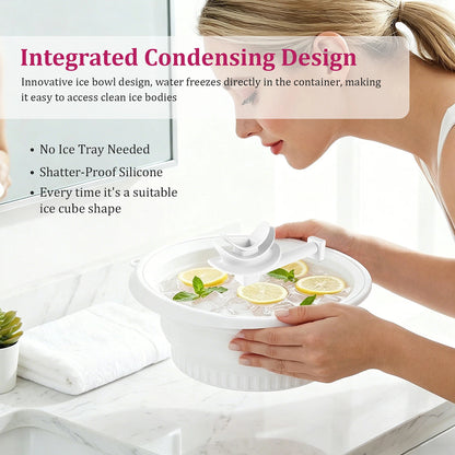 BatixFaci Collapsible Skin Icing Basin & Facial Cooling System
