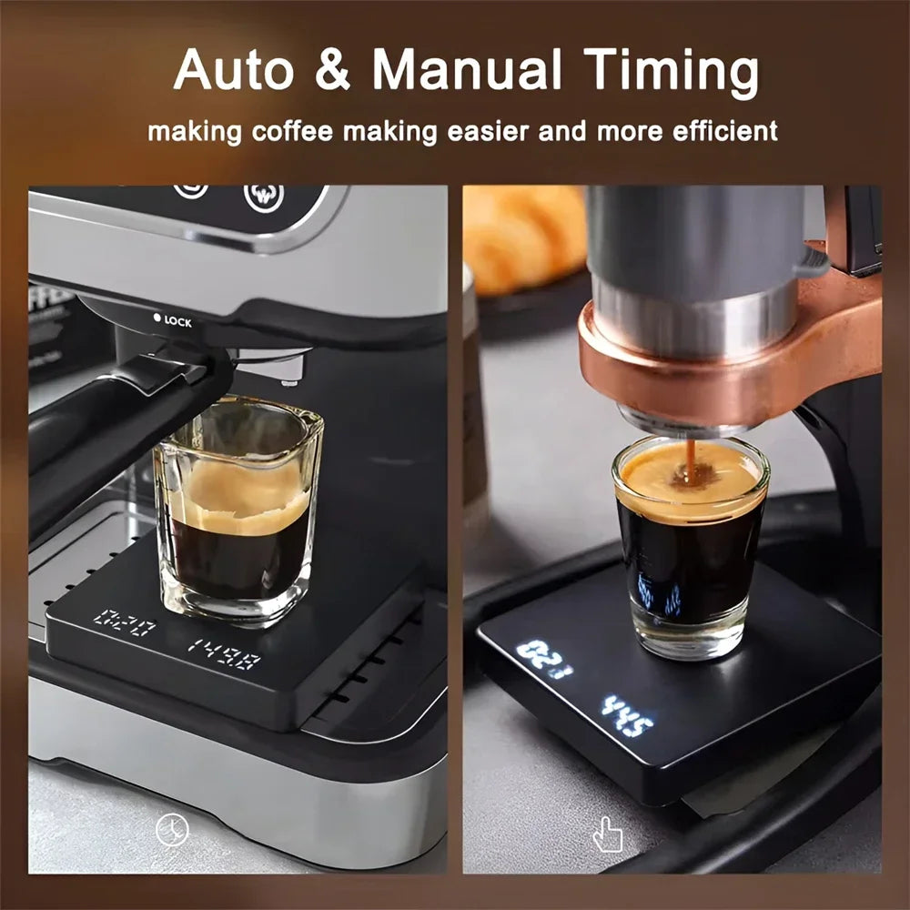 BevosFam Precision Coffee Scale with Timer