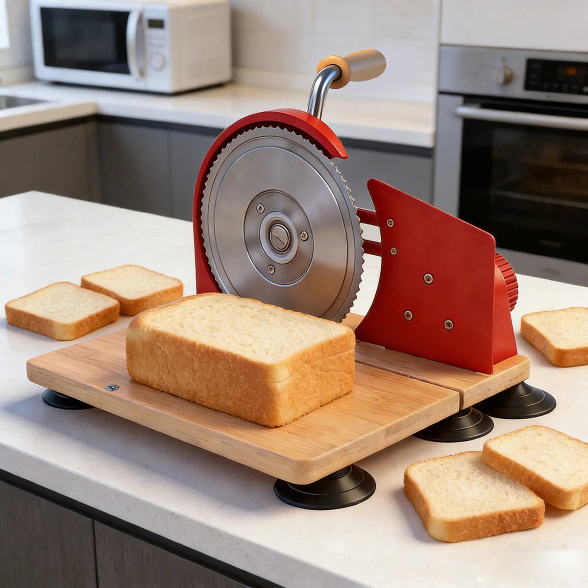 BreadiCut Sourdough Bread Slicer | Precision Adjustable Bread Cutter