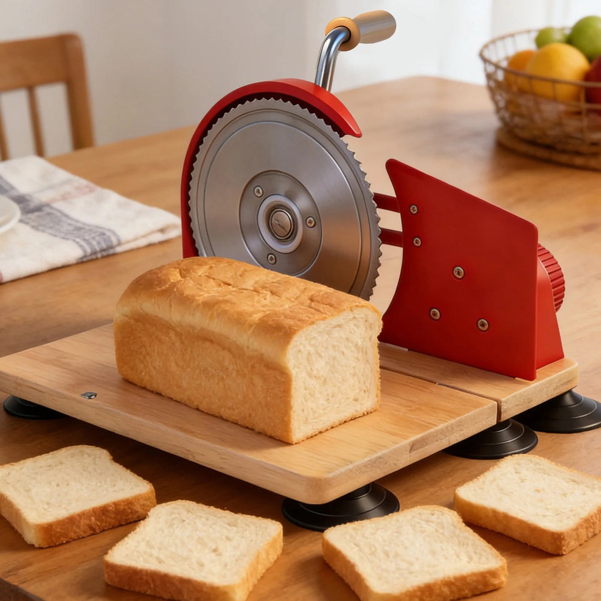 BreadiCut Sourdough Bread Slicer | Precision Adjustable Bread Cutter