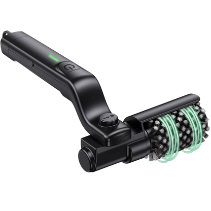 BruxMixi Electric Grill Brush 8-Angle Adjustable Head with 400 RPM 3-Speed Motor