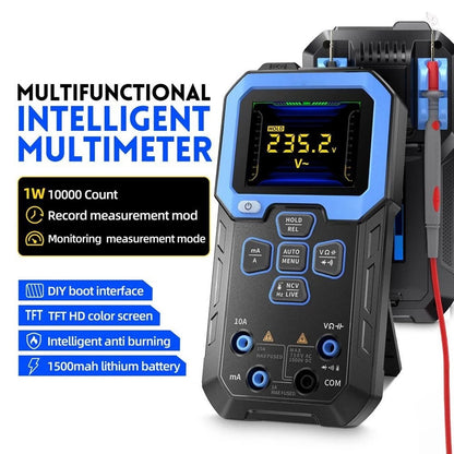 CastFirt Smart Multimeter with Live Data Graphing and Auto-Ranging