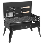 ChaxiCovi Portable Foldable Charcoal BBQ Grill for Camping & Tailgating