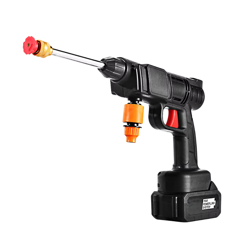 CinoAqua Portable Cordless Pressure Washer - 300W Car Water Gun