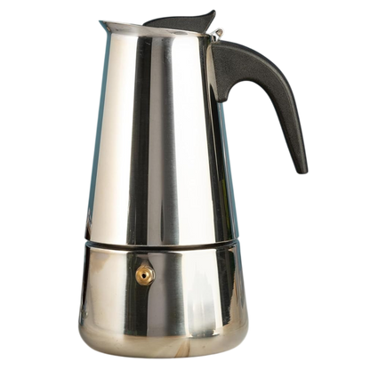 TinnoPour Stainless Steel Stove Top Espresso Maker