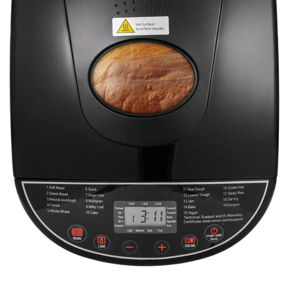 ClenVoca Automatic Bread Maker 2LB with Ceramic Pot