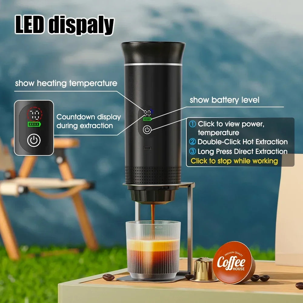 CofiMika Portable Espresso Machine with Heating Element