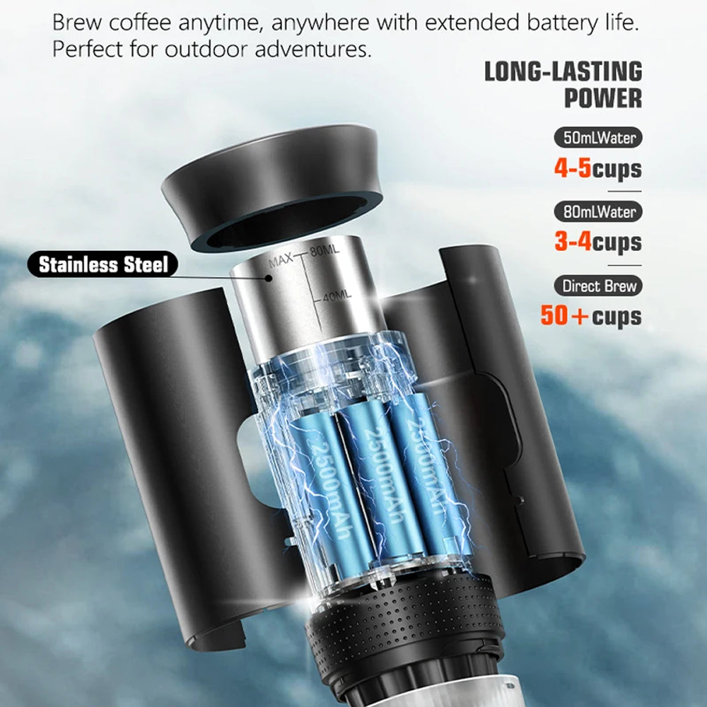 CofiMika Portable Espresso Machine with Heating Element