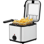 CookFris 2.5L Electric Deep Fryer 1000W Stainless Steel