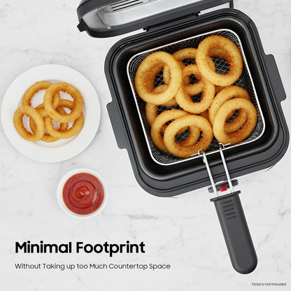CookFris 2.5L Electric Deep Fryer 1000W Stainless Steel