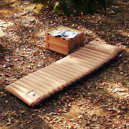 CoziVixy Sleeping Pad  Ultralight Self-Inflating With Foot Pump