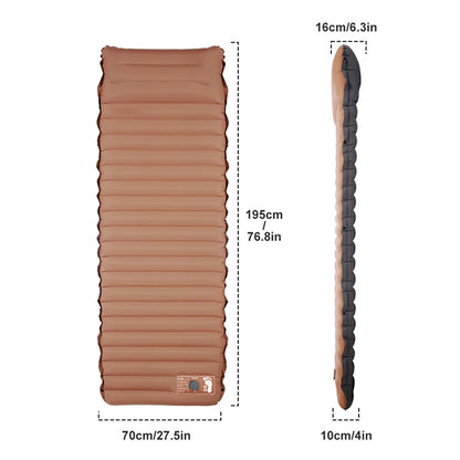 CoziVixy Sleeping Pad  Ultralight Self-Inflating With Foot Pump