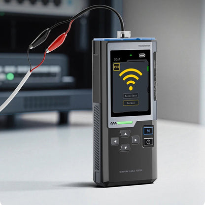 CronzTalin Gigabit Network Cable Diagnostic Tool with PoE Detection
