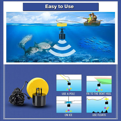 DepthTrek Portable Fish Finder with Wireless Sonar for Ice and Lake Fishing