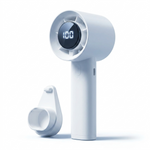 HadixLiv 100-Speed Portable Handheld Fan with Ice-Sensing Turbine