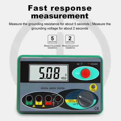 EthixLovi Earth Ground Resistance Tester - 2000 Ohm Range