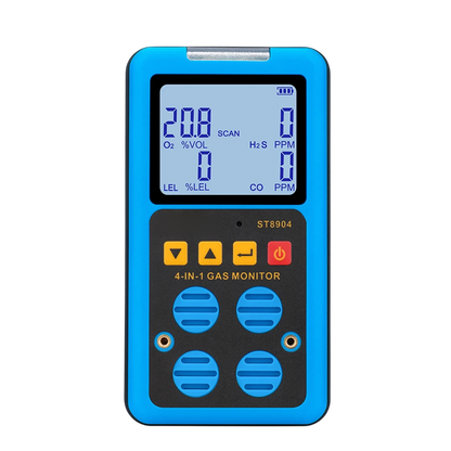 FainDicle 4-in-1 Multi-Gas Analyzer with Rechargeable Battery