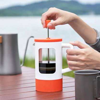 Fillodant French Coffee Press | 4-Level Filtration Glass Maker