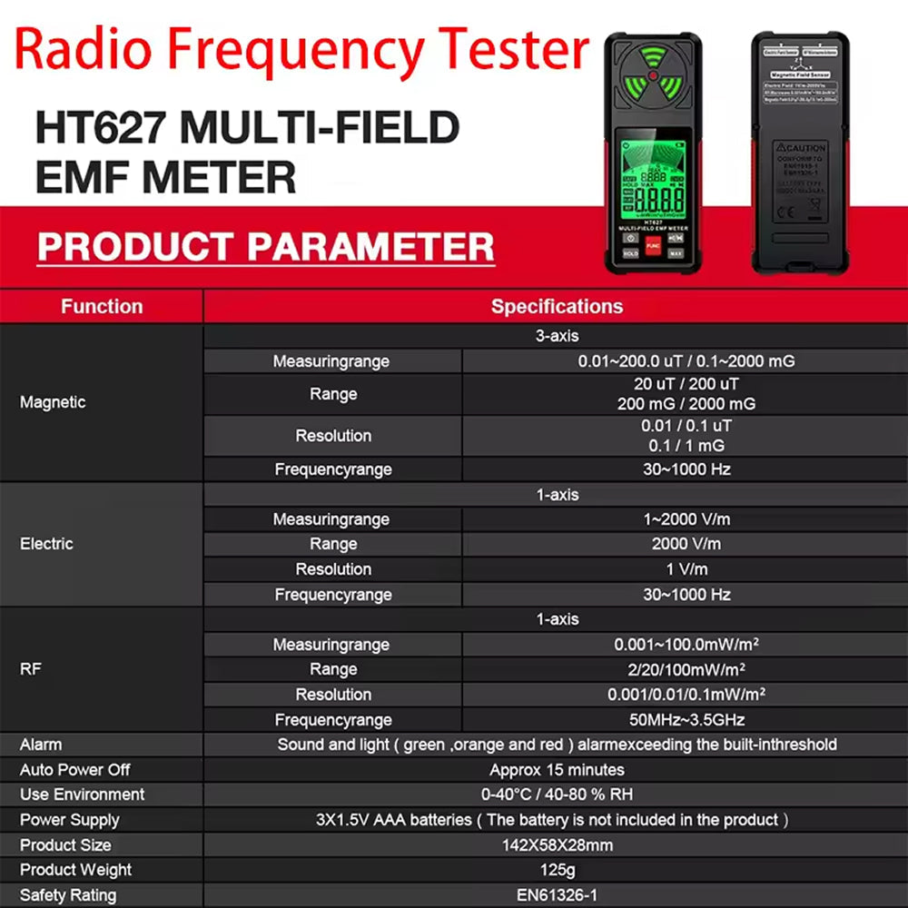 FindMaxal EMF Radiation and Wall Detector