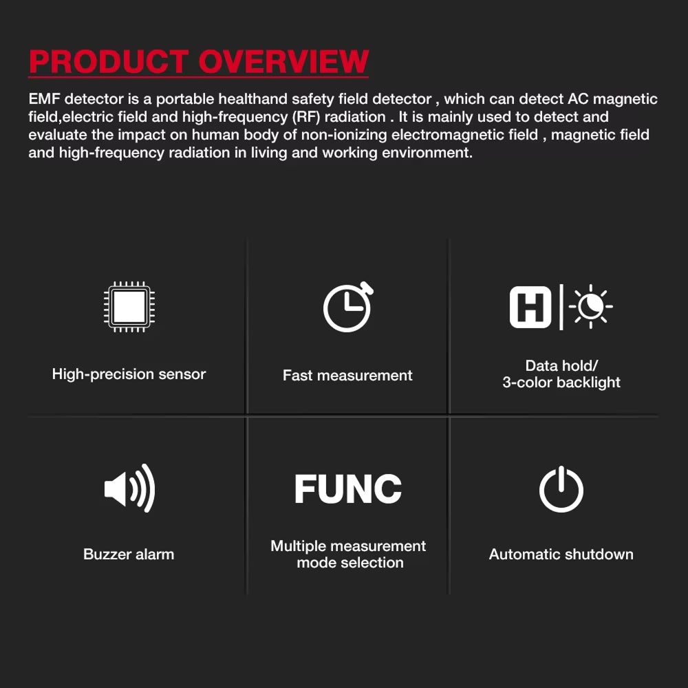 FindMaxal EMF Radiation and Wall Detector