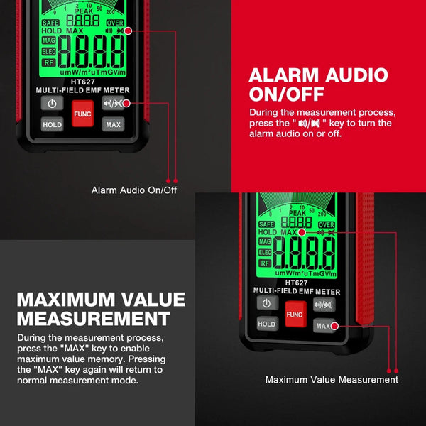 FindMaxal EMF Radiation and Wall Detector