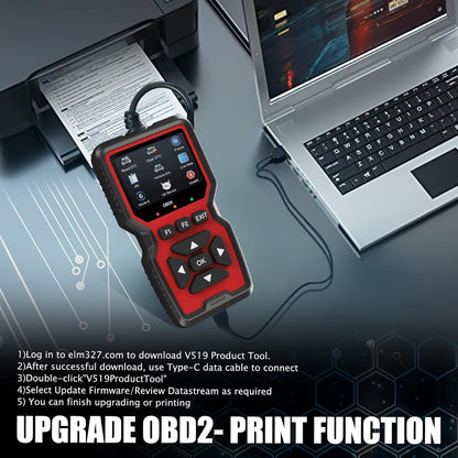 FixPolax Professional OBD2 Scanner with 35,901 Diagnostic Codes