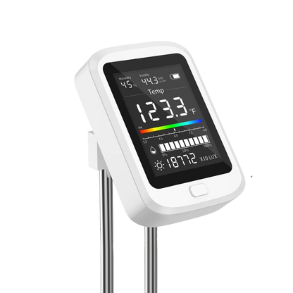 6-in-1 Digital Soil Tester pH Moisture Fertility Meter Rotatable HD