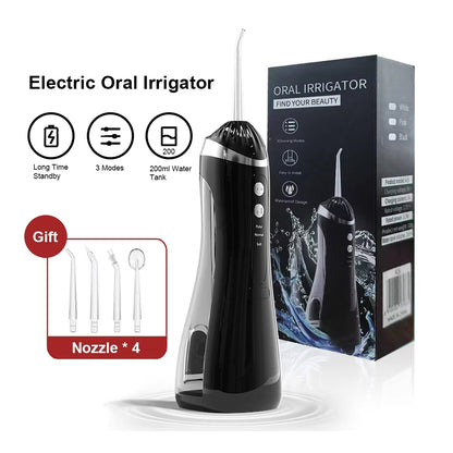 FloziWash Portable Water Flosser for Braces and Gum Health