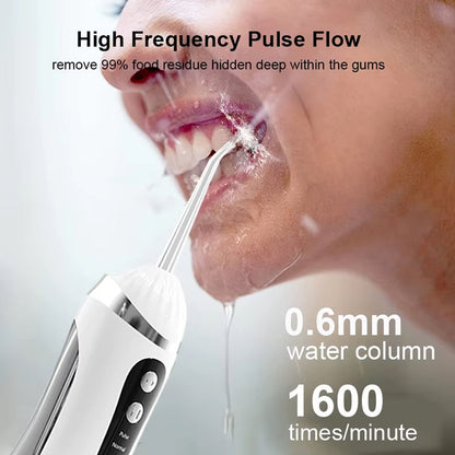 FloziWash Portable Water Flosser for Braces and Gum Health