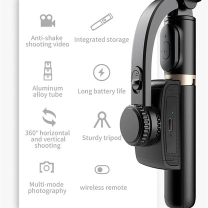 GimiLaxi 200g Ultra-Lightweight Smart Anti-Shake Gimbal Stabilizer