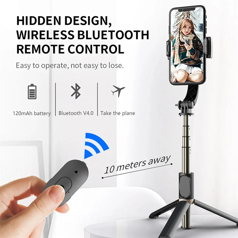 GimiLaxi 200g Ultra-Lightweight Smart Anti-Shake Gimbal Stabilizer